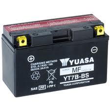 YUASA YT7B-BS AGM - Open with acid pack