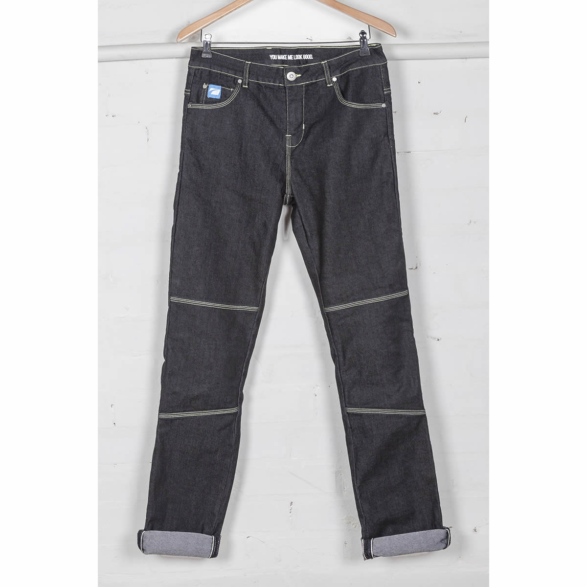 Rigger Selvedge - Jeans Dam - Kortare ben