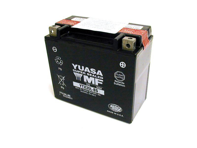 YUASA YTX9-BS - Open with acid pack