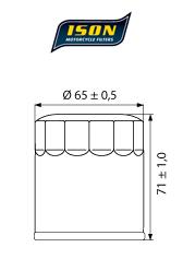 ISON 303 - Oljefilter