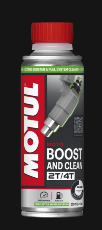 Motul Boost and Clean Moto - Bränsletillsats
