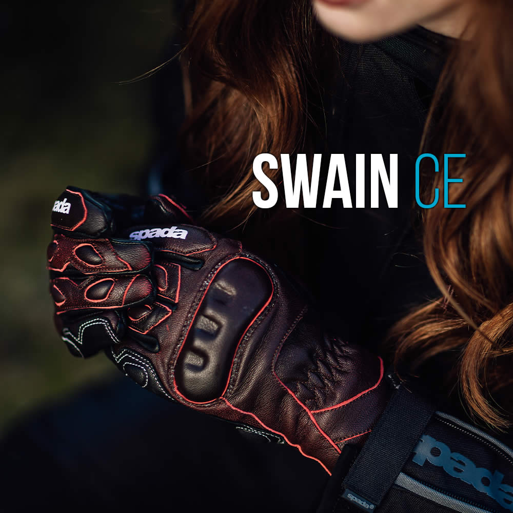 Swain Manx CE - Dam - Röd/Svarta