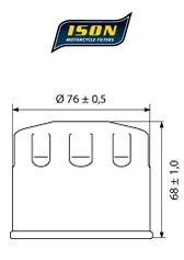 ISON 153 - Oljefilter