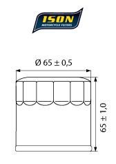 ISON 204 - Oljefilter