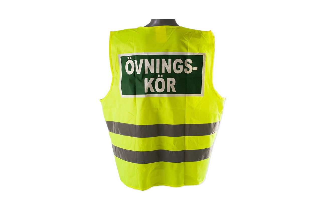 Övningskörning - Reflexväst